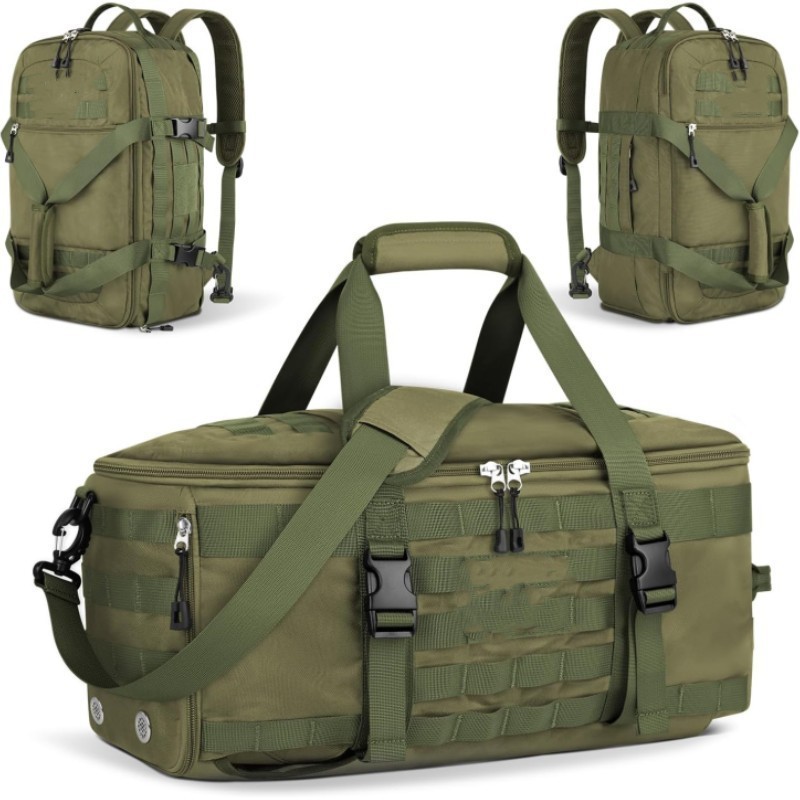 Amazon multifuncional nueva bolsa de fitness para hombres y mujeres, bolsa de viaje táctica con zapato compartimiento de viaje de fin de semana durante la noche