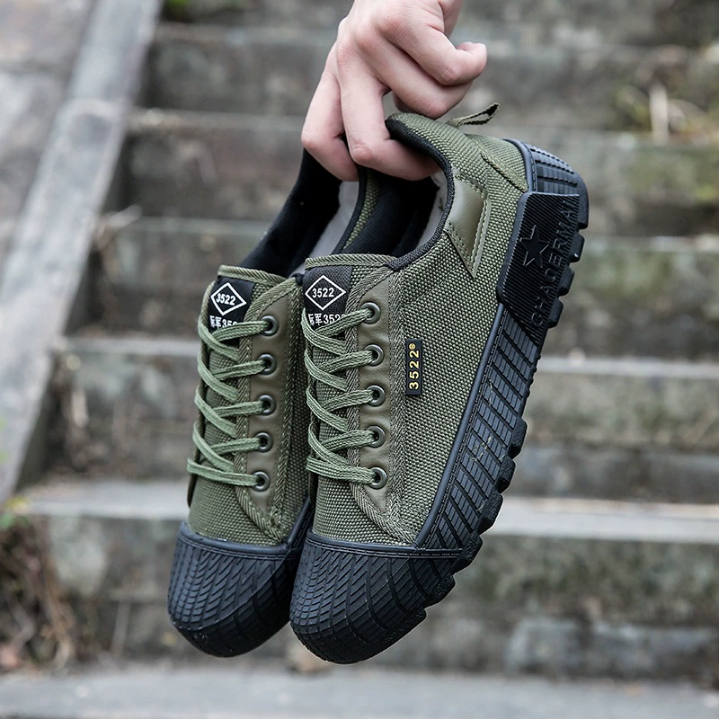 Обувь Liberation Мужская Резиновая обувь на стройке Рабочая обувь износостойкая дышащая парусиновая рабочая обувь для сельскохозяйственных угодий Охрана труда производители обуви оптом