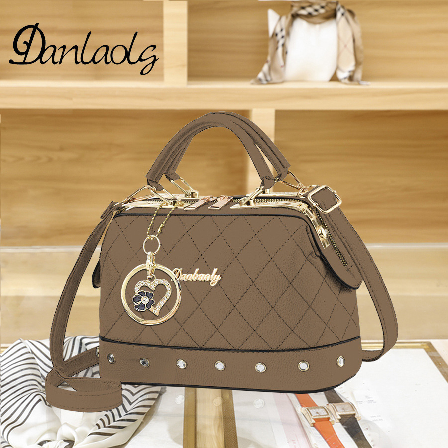 Bolsos de Cuero Jindi para Mujer, Bolso de Hombro Moderno 2025, Artículo Popular Transfronterizo, Dropshipping