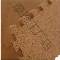 Корковый японский пенопластовый напольный коврик для зоны татами, домашний ручной работы, экологически чистый напольный коврик из бруса, фото, бесшумная выставка