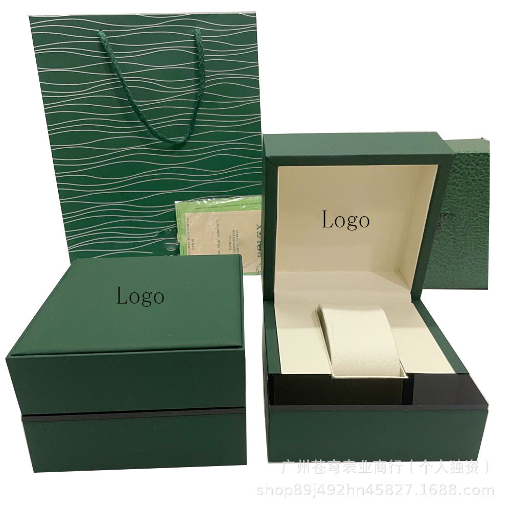 Watch Accessories Rolex Box Green Water Ghost Box Packaging Box Handbag Log Packaging Box Storage Box