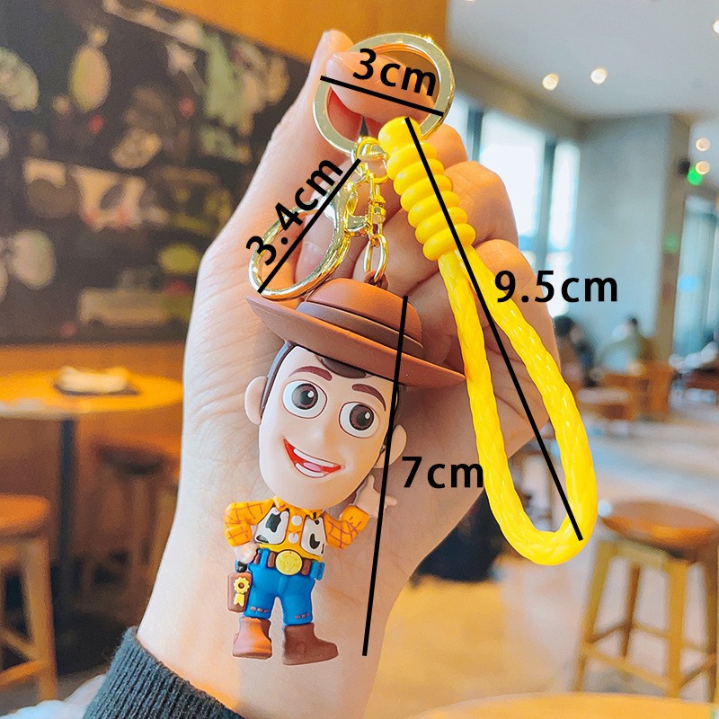 Dibujos animados pvc serie de anime llavero juego de marea muñeca llavero de coche bolsa colgante máquina de garra regalo al por mayor