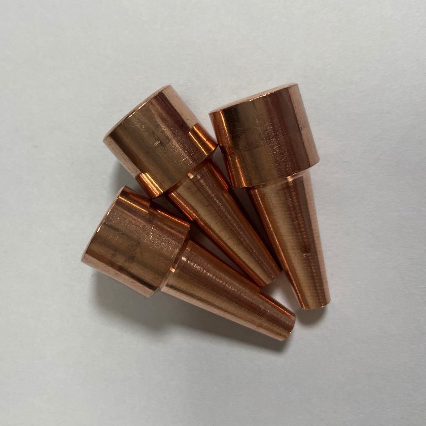 点焊机导电铜尖头咀 专焊冷板镀锌板不锈钢用 气动点焊机专用