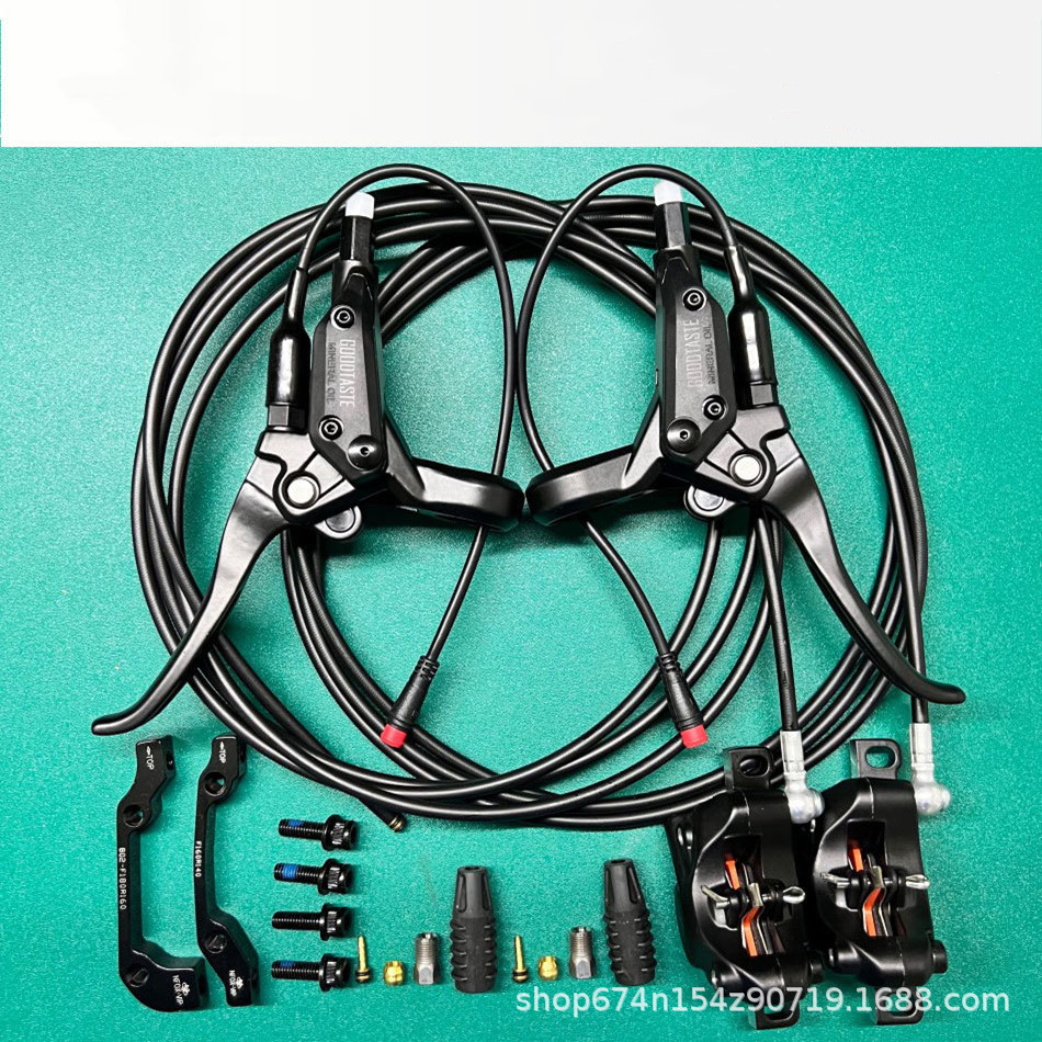 GT07N [Instalado a la derecha] freno de aceite de scooter eléctrico, freno de apagado, conductor, fabricante de freno de disco de aceite de bicicleta