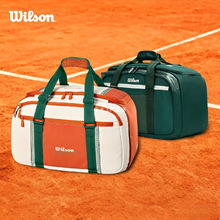 正品Wilson威尔胜网球包法网鞋服衣物运动配件复古行李手提包6支