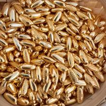 森舍仿真迷你金元宝沙金实心小元宝金瓜子如意算盘实心金条大米
