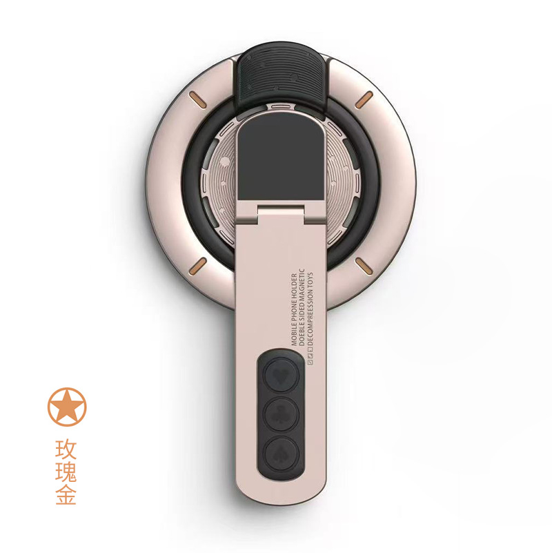 Anillo de soporte multifuncional giratorio metal plegable teléfono móvil soporte perezoso espalda pegatina anillo hebilla soporte al por mayor