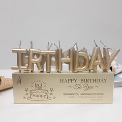 Birthday Candles Golden Christmas Children Romantic Party Cake Decoration Candle Lights Numbers