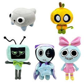 跨境新品 gourdy plush 丹迪的世界万圣节毛绒玩偶公仔可来图来样