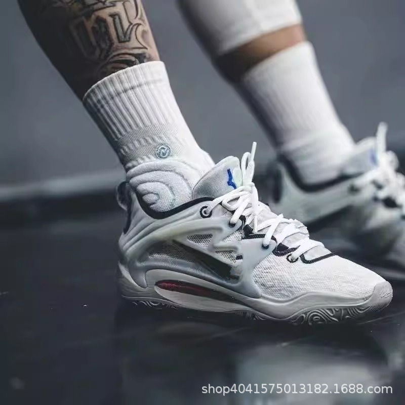 Putian Pure Original Kd15 Durant 15 Air Cushion Men's and Women's Practical Shock Absorbing Basketball Shoes Non-Slip Wear-Resistant Breathable Sports Shoes