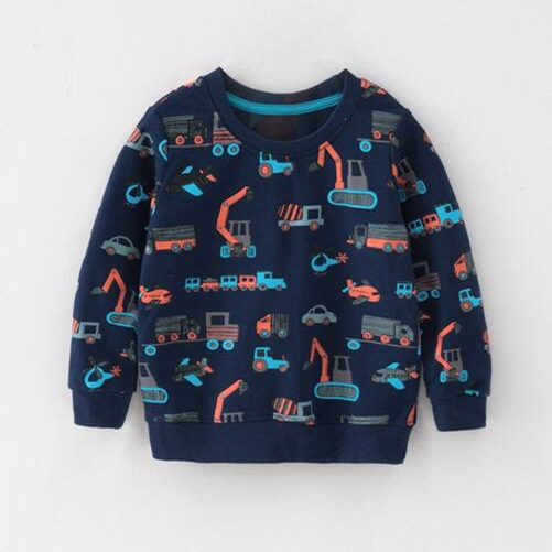Autumn demi-season cotton long-sleeve for boys