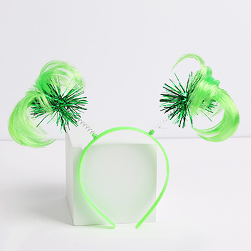 Amazon independiente de color de sol cola de caballo hebilla de cabello Europa y América familia fiesta de baile accesorios de vestuario de vacaciones fantasía