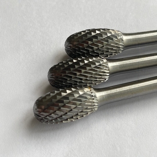 Hot Selling Cylindrical Double Groove Carbide Rotary File Tungsten Steel Alloy Grinding Head Set Polishing Grinding Head