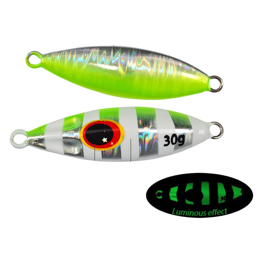 TOLURE リトルビーズ 深海鉄板 海釣り スローシンキング スローシェイク鉄板 20g-120g ルアー鉄板餌