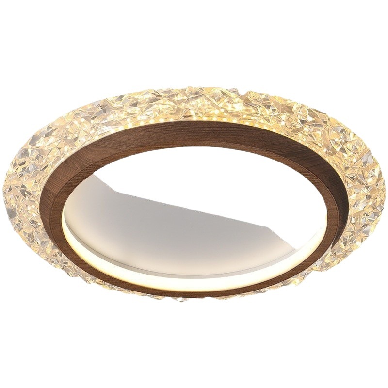 [Selección estricta] lujo ligero creativo romántico estilo francés antiguo lámpara principal de la habitación lámpara de cristal minimalista lámpara de techo