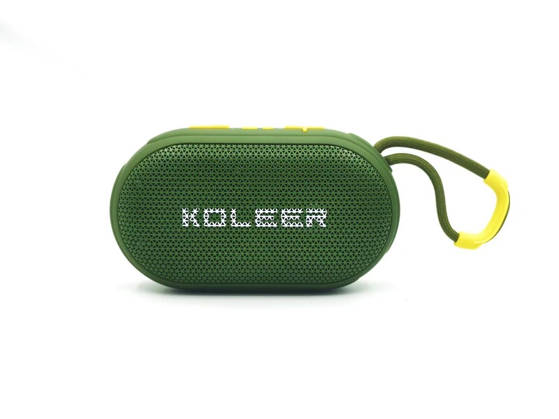 Koleer新型H74ブルートゥーススピーカー低音携帯アウトドア無線オーディオカードサブウーファスピーカー|undefined