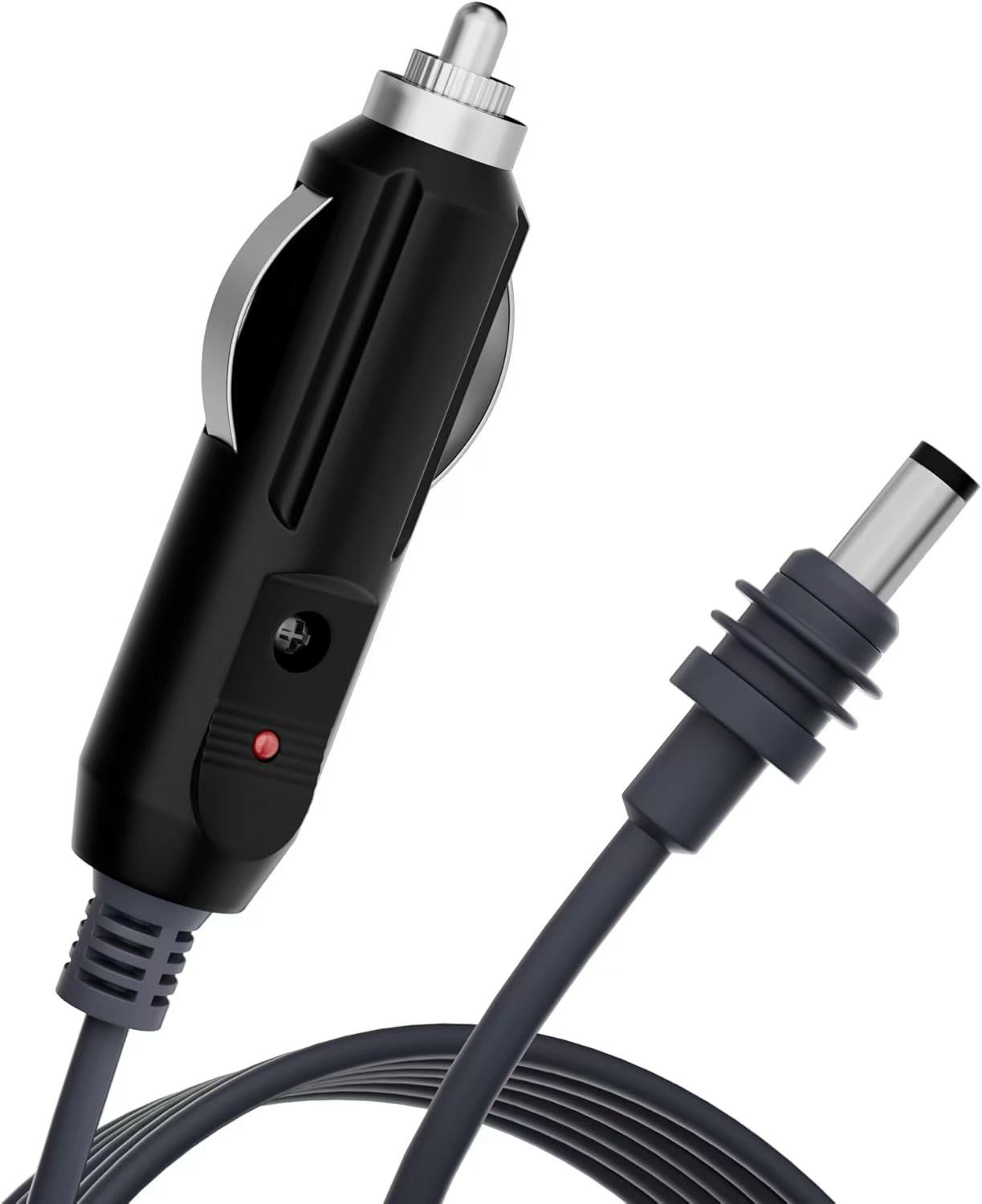 Cross-Border Popular Model Suitable for Mi Fans Ni Power Cord Car Cigarette Lighter Car Dc Charging Cable Three-In-One Charging Cable