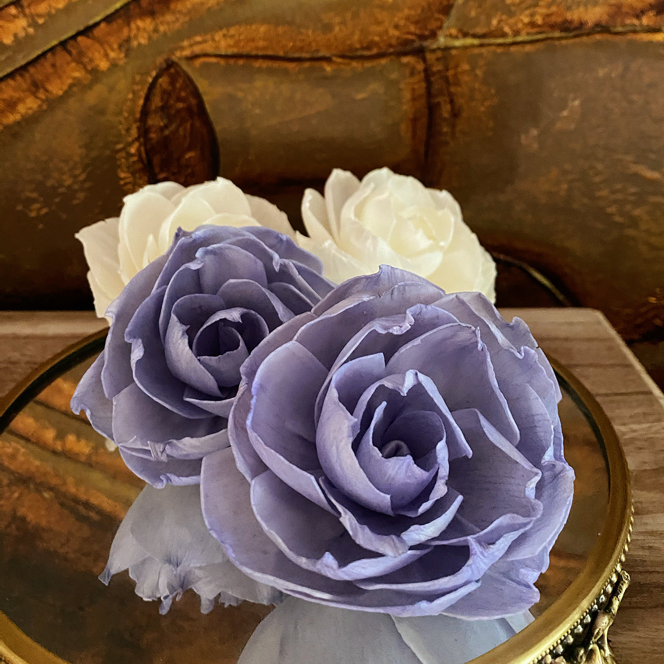 Aromatherapy, blue fresh diffuser contains rose