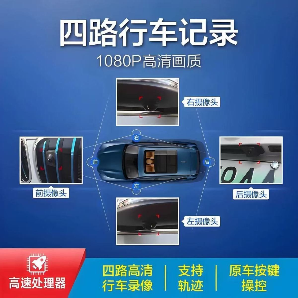 Kia SONET 360° Panoramic Reversing Camera Integrated System Reversing Camera Dash Cam