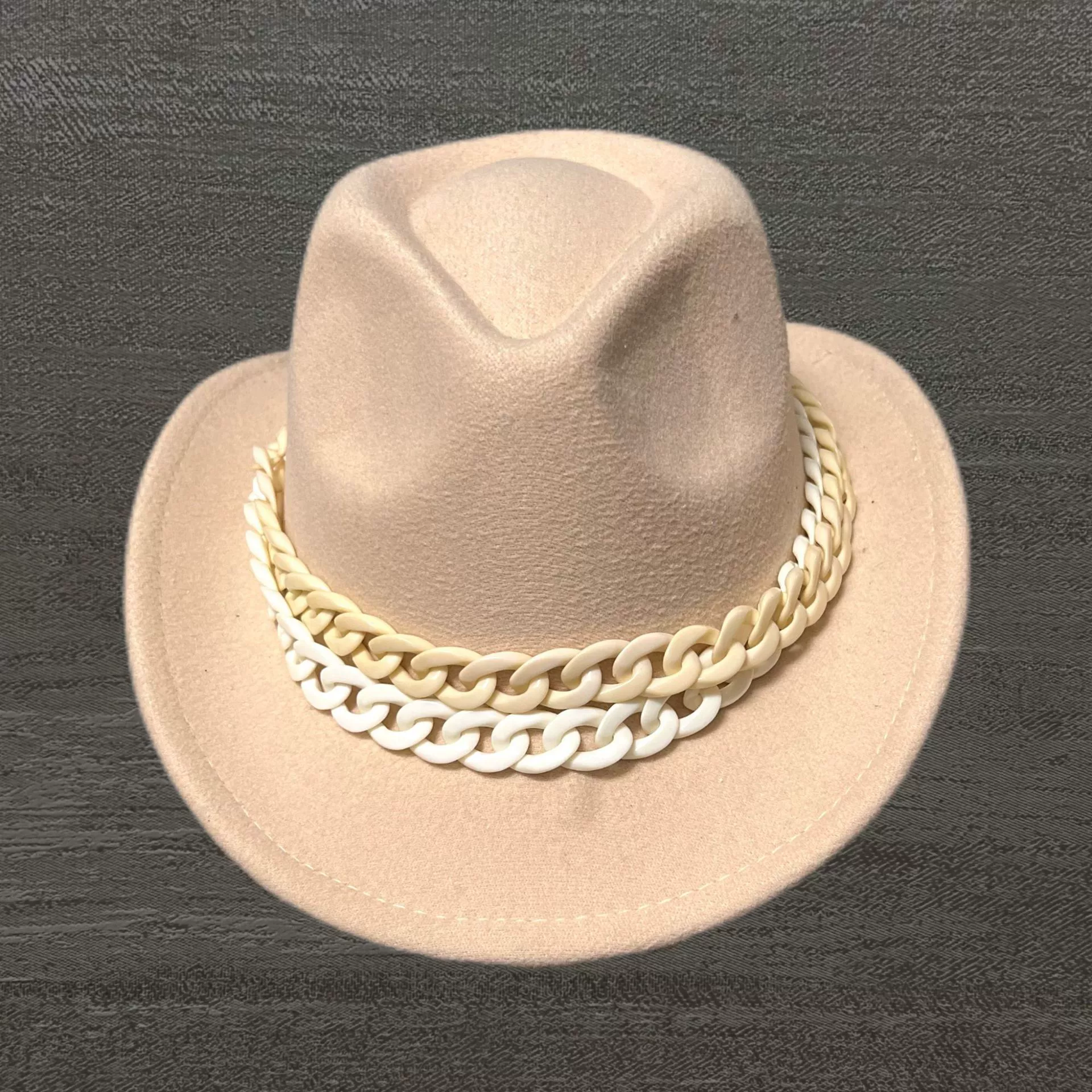Acrylic hat, chain, plastic mobile phone, chain bag, DIY