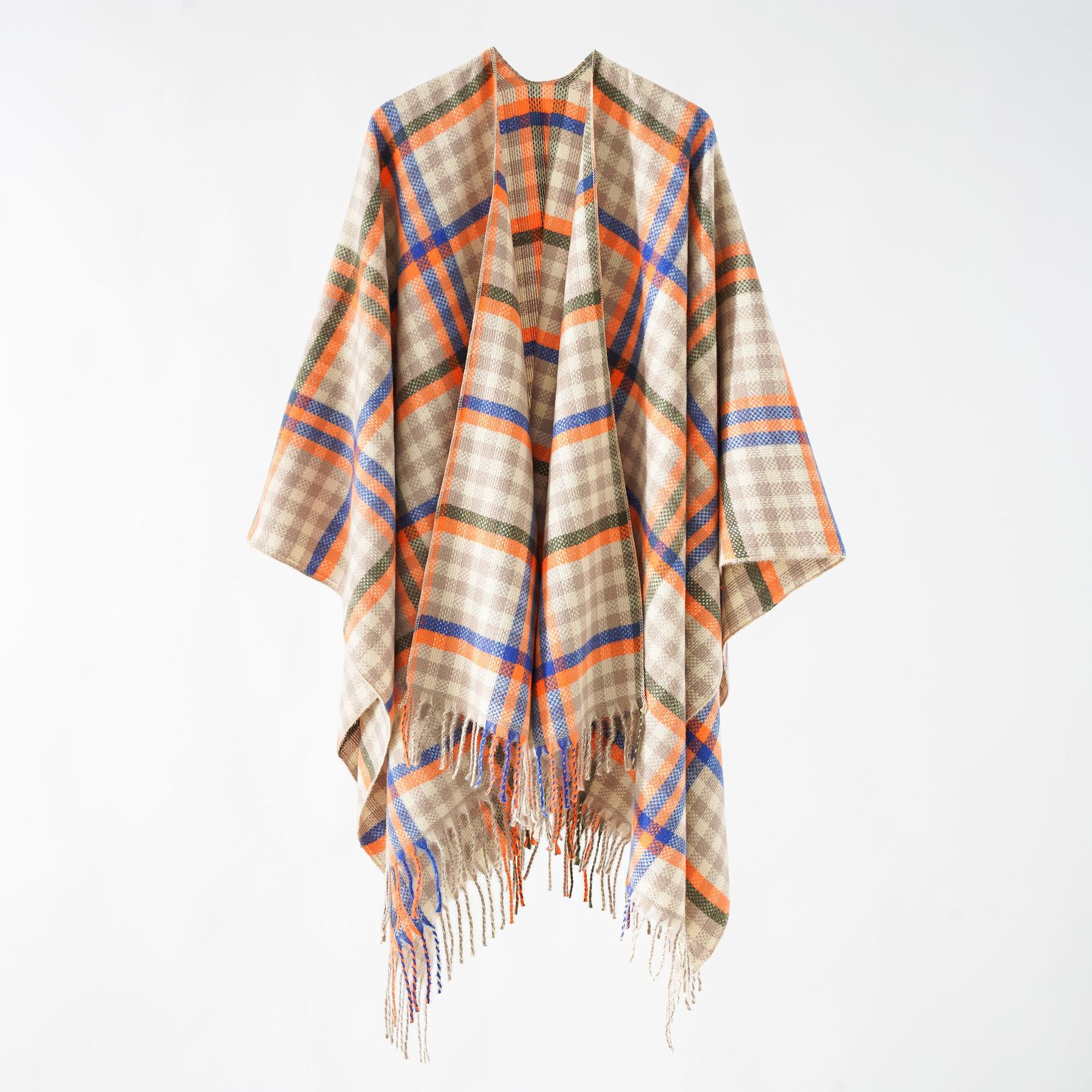 Estilo étnico chal de viaje vintage capa de viaje abrigo bohemio para las mujeres