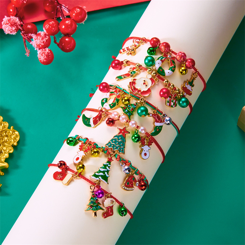 11g Weight Christmas Festival String Bracelets Christmas Wholesale 1