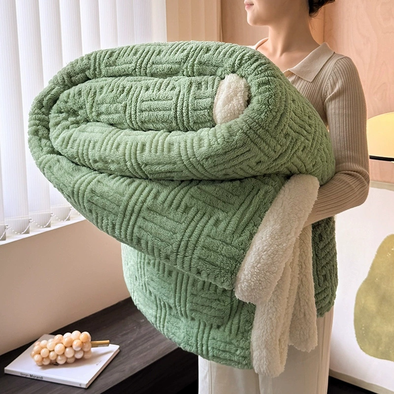 Одеяло-подушка Keep-Warm, утолщённая двухслойная флисовая ткань, различные размеры и цвета
