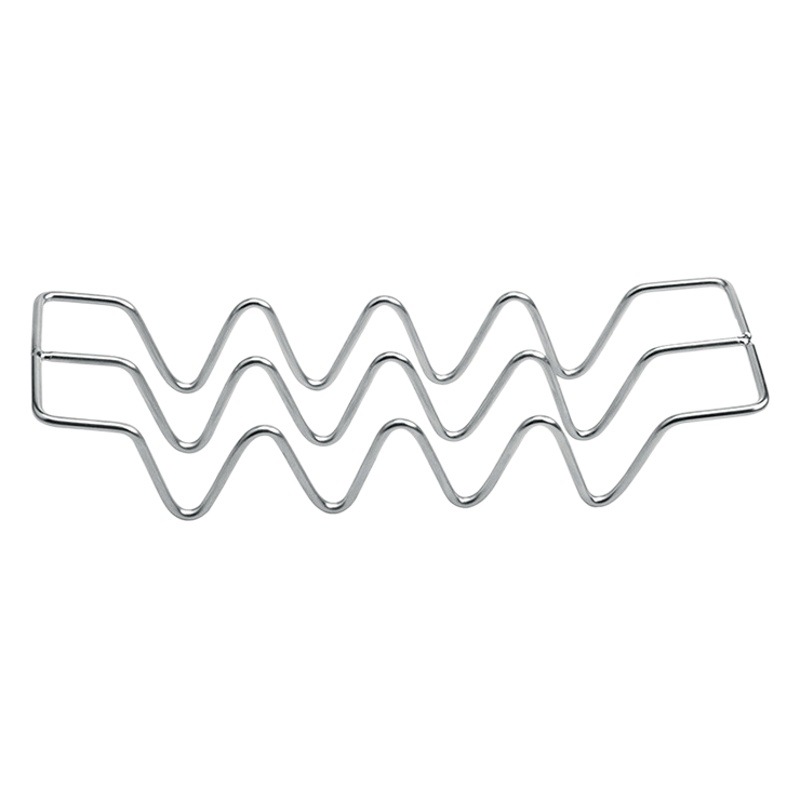 En stock en forma de W burrito estante de la torta 304 taco Pancake rack taco TITULAR DE ACERO INOXIDABLE