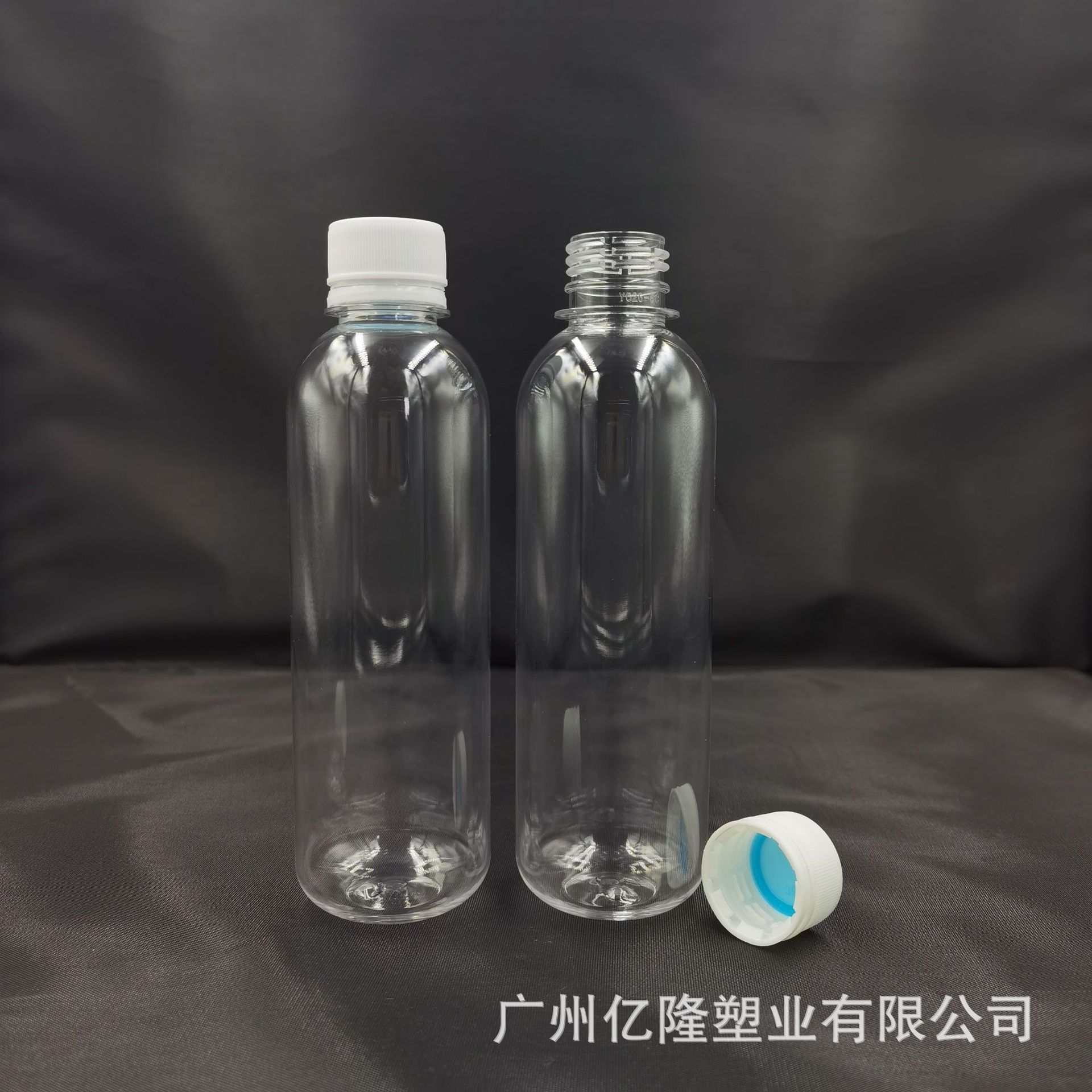 300ml PET塑料瓶 果汁瓶 矿泉水瓶 透明瓶 圆柱瓶 圆肩瓶
