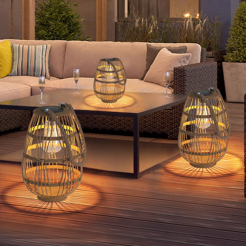 Outdoor Lights Solar Courtyard Portable Lights Hanging Lights Outdoor Lawn Lights Decorative Garden Ambience Floor Lights Terrace Lights