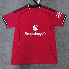 2526ファンデ3xl 4xlレッドマンユニフォームサッカーユニフォームファンエディションフットボールジャージー