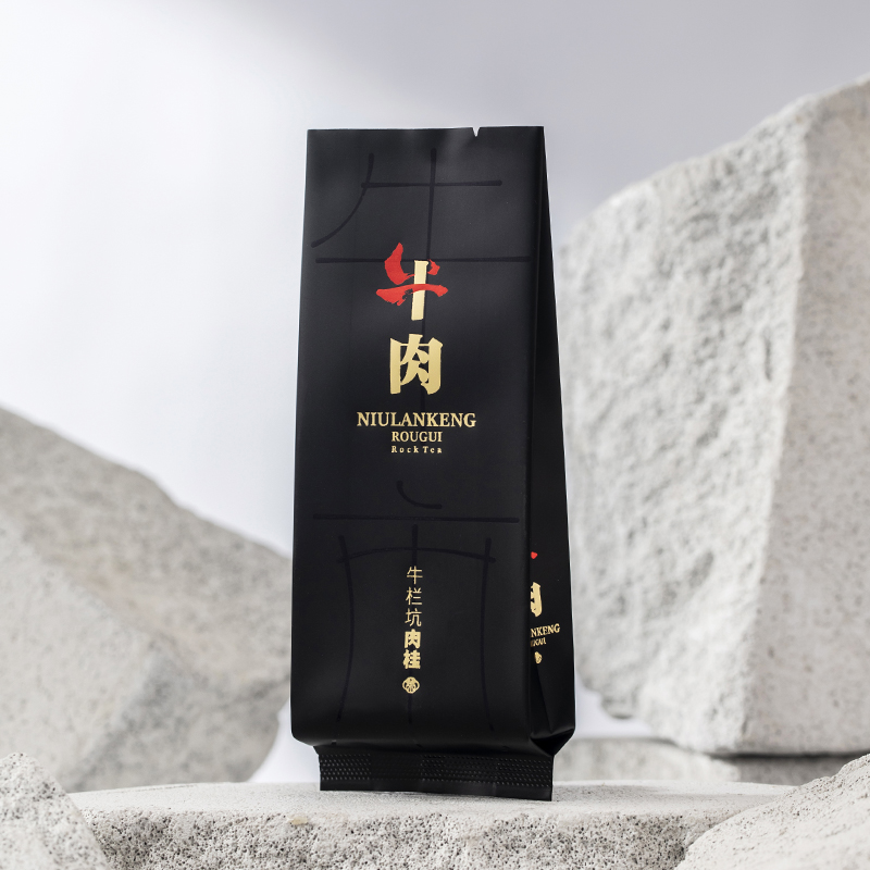 Wuyiyan té Ma Touyan canela carne de caballo carne de ganado corral holes canela carne de tigre carne de dragón edición pública bolsa de burbuja de estampado de 15cm de largo