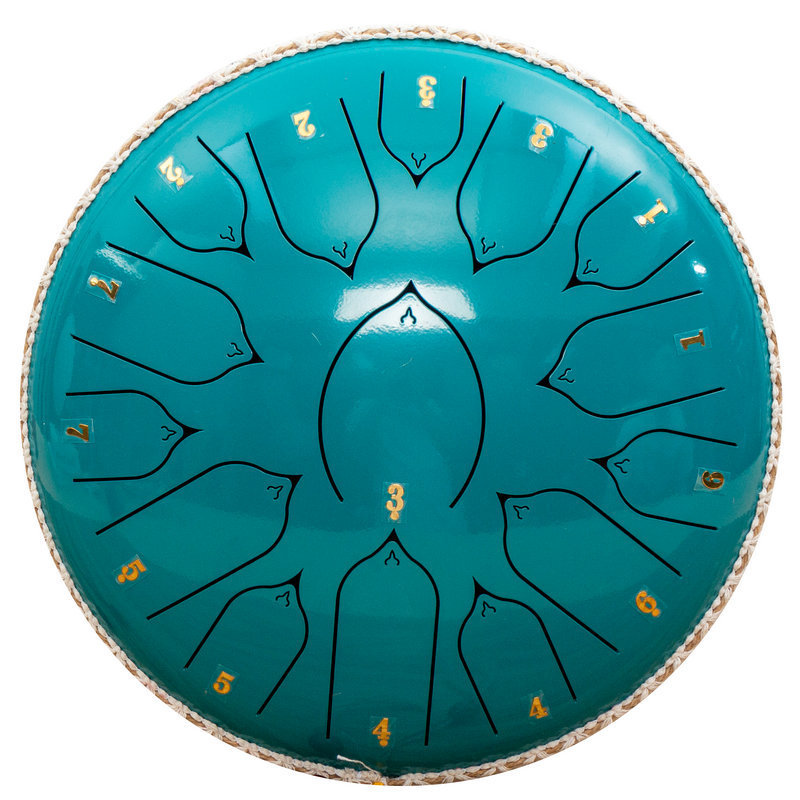 Comercio exterior transfronterizo tambor etéreo 6 / 8 / 10 / 12 pulgadas 15 tonos tambor de niños olvidar tambor de preocupación tambor de disco adulto tambor etéreo