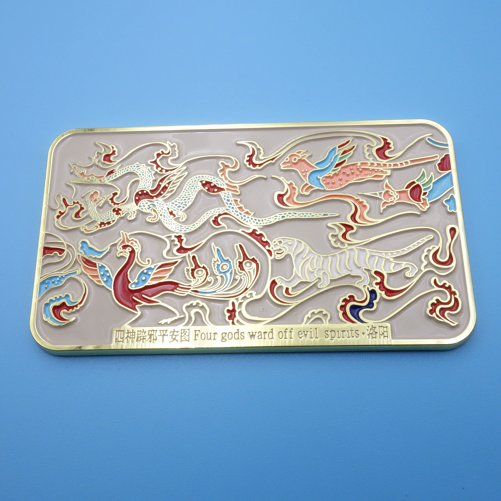 Магниты на холодильник из серии «Металлическая мифология», литые из цинкового сплава, окрашенные, сувениры для путешественников, магниты для проверки посещения достопримечательностей