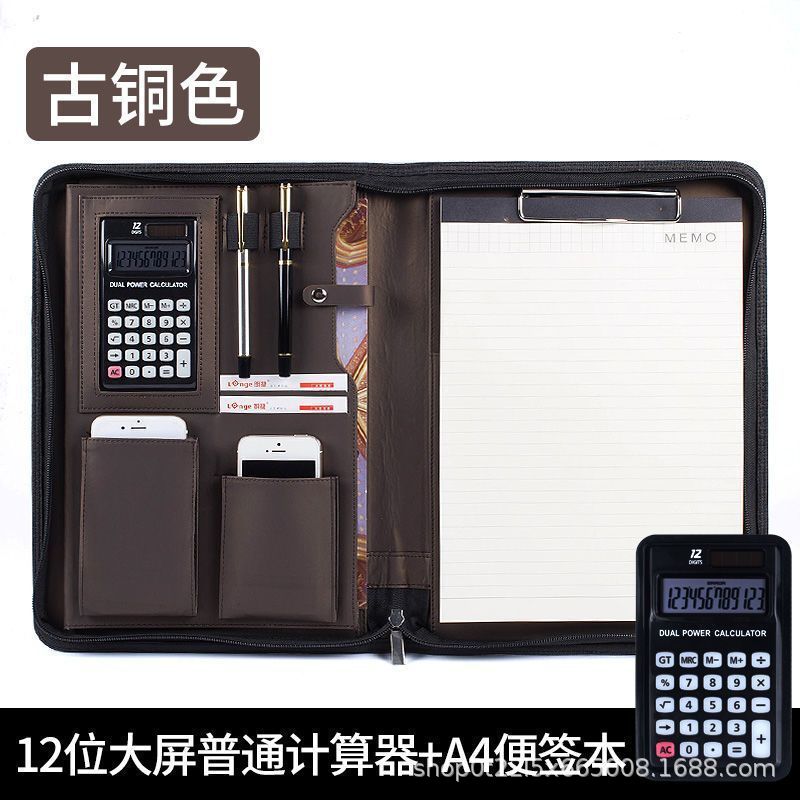 A4-청동-12비트 일반 계산기