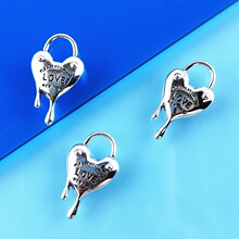 2.2*1.2cm������ԺϽ�DIY��Ʒ���LoveӢ�������ڻ���������׹