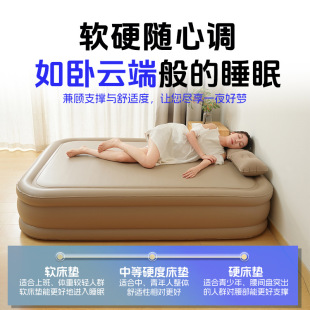 Shenzhen Source Factory Super Hard Household Outdoor Silk Cloud Bed Inflatable Bed Wire Brushed Thickened Camping Tent Air Cushion Bed