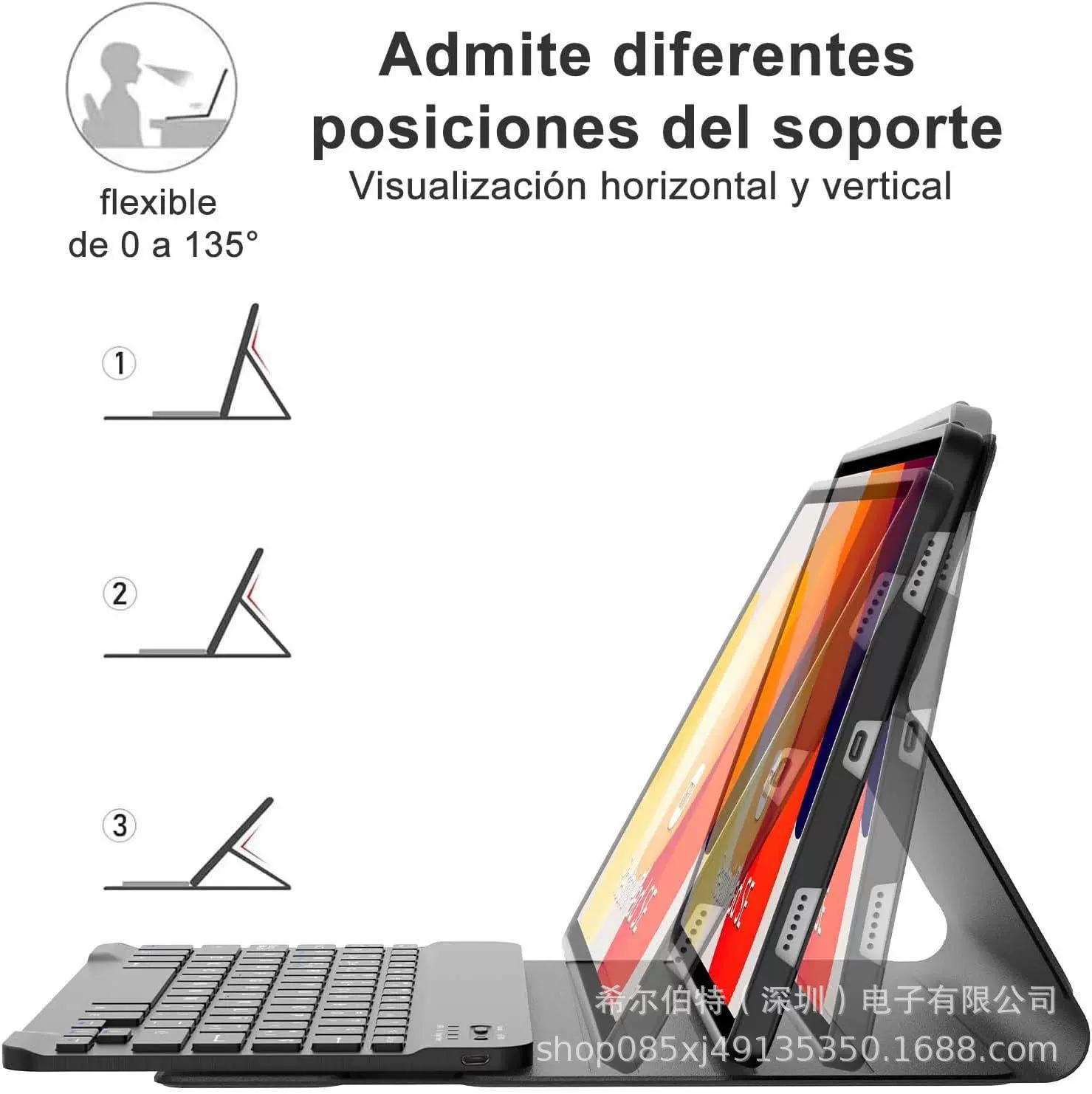 Чехол защитный для планшета совместимый с Xiaomi, клавиатура, redmi, 11 дюймов, bluetooth, 12.1 дюйма