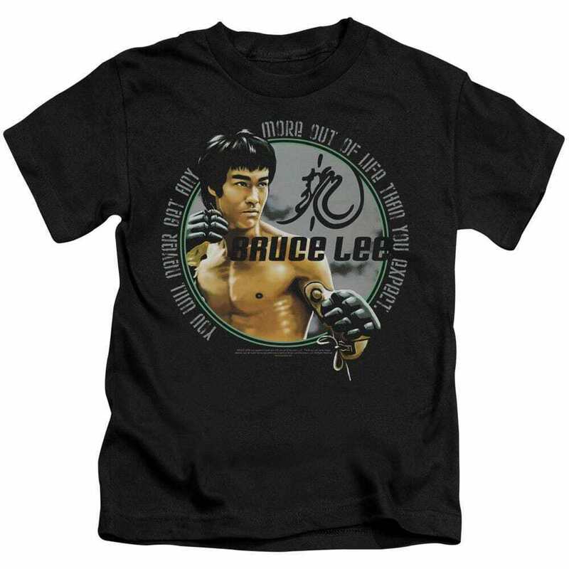 Summer Heavy 260g Kung Fu Bruce Lee Kung Fu Jeet Kune Do Boxing Fitness American Retro Short Sleeve T-shirt Summer Heavy 260g Kung Fu Bruce Lee Kung Fu Jeet Kune Do Boxing Fitness American Retro Short Sleeve T-shirt