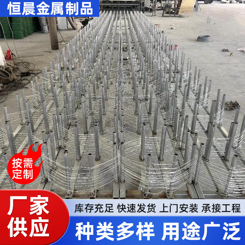 【坦克网】绕丝缠绕装甲履带网边境防护网无人机拦截障碍网坦克网