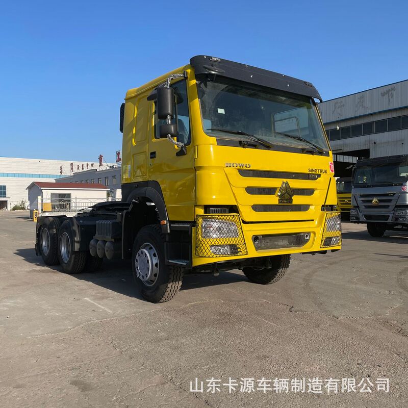 Export Howo 6X4 Tractor Truck, Euro 2/Euro 3, 371/420 Horsepower, Used Refurbished Tractor Head