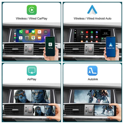 Car display Wireless Carplay for