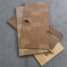 法式年轮木纹砖600×1200咖色天鹅绒仿木地板砖美式拼接地砖