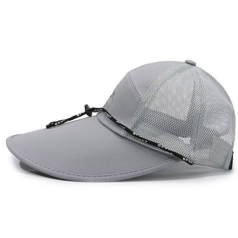 Chapeau de soleil respirant à large bord pour homme, protection extérieure pour le cyclisme et la randonnée_voghion.com