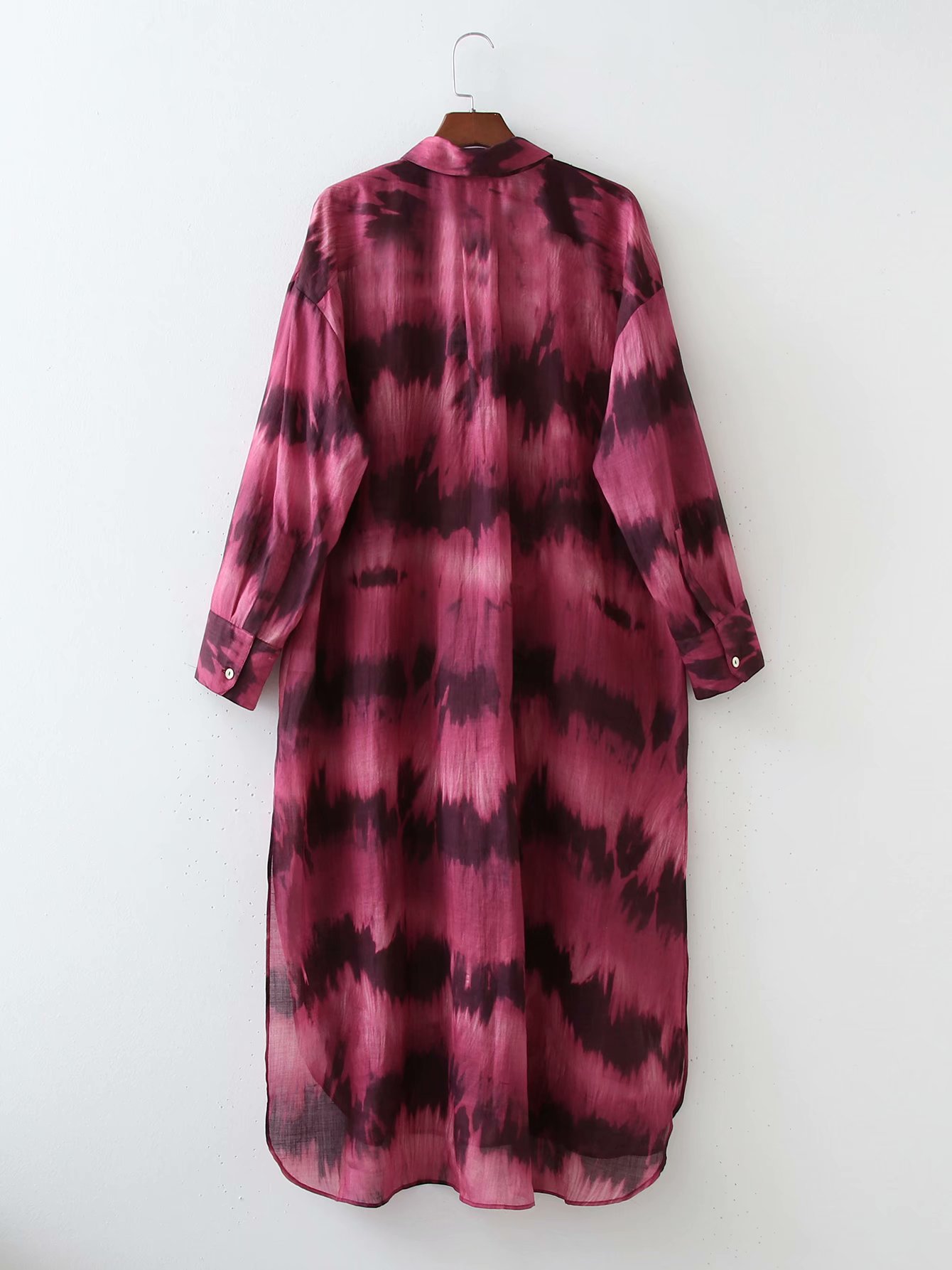 tie-dye shirt dress NSAM51964