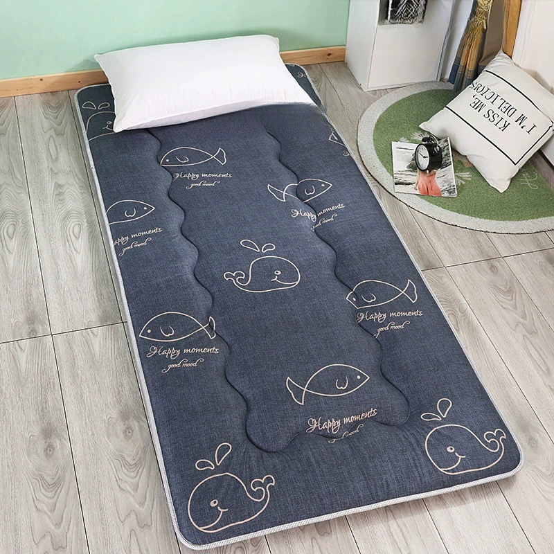 Одноместный общежитие матрац 0,9 м Студенческая спальня 90cm190 двухъярусный коврик один 0,8 матрасник 1 метр два два два 2 одеяло