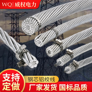 Manufacturer of Steel-Core Aluminum Alloy Wire for Photovoltaic Projects, Aluminum-Clad Steel-Core Aluminum Alloy Wire, Conductor Jl/G1A-500/45 Manufacturer