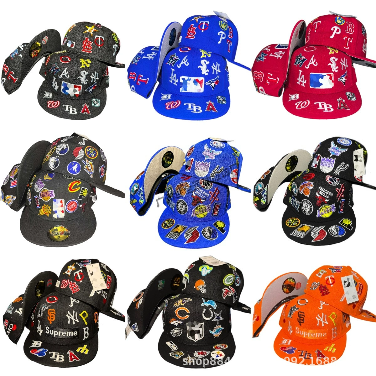 Высокое качество бейсбол All-Star Hat LA Доджерс бейсбольная кепка Янки полная вышивка не регулируемая шляпа