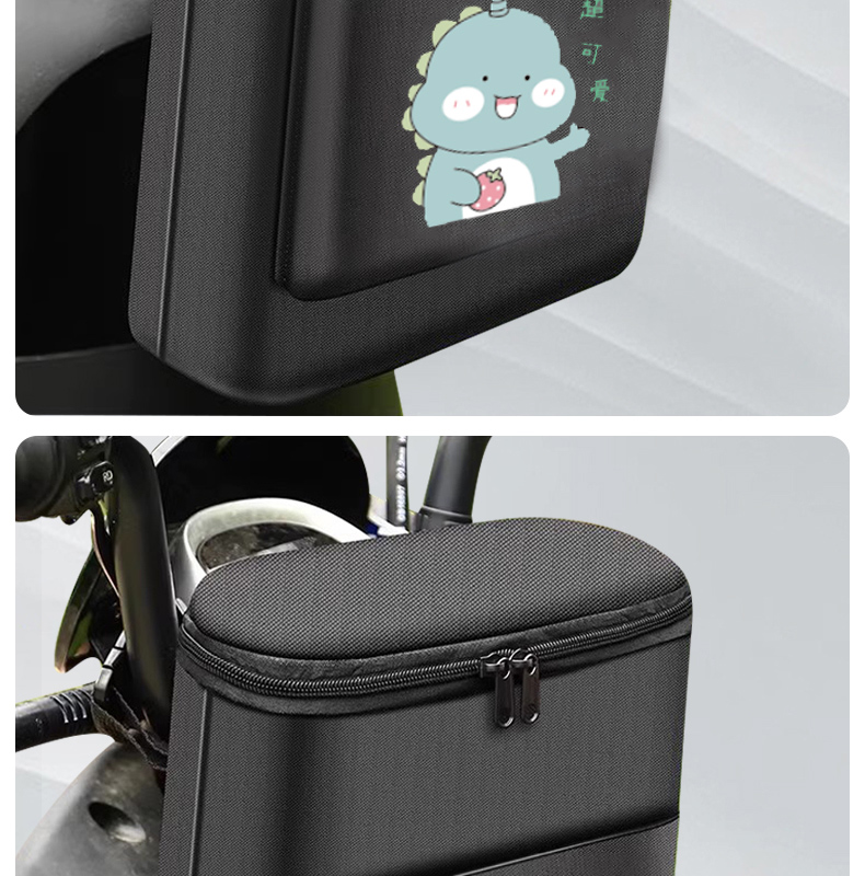 Electric Car Hanging Bag Front Storage Bag Waterproof Hanging Bag Battery Car Bicycle Hanging Bag Artifact Practical Motorcycle