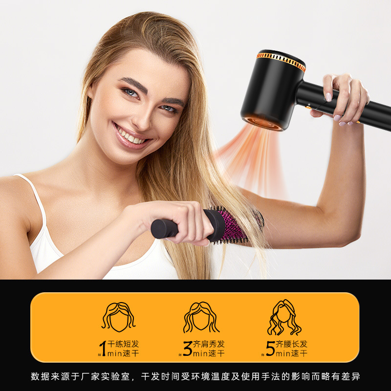 Secador de Pelo Plegable de Alta Velocidad de Plástico ABS con Iones Negativos para Uso Doméstico y Peluquería image 5